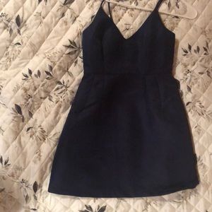 Any blue short dress